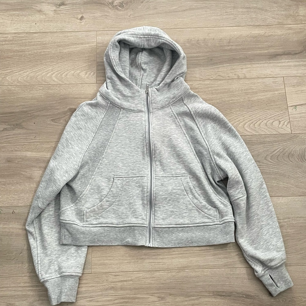 Love Tree Light Gray Fleece Hoodie